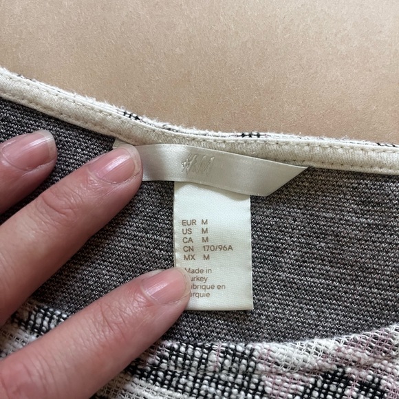 H & M woven tunic shirt in M - Picture 2 of 3